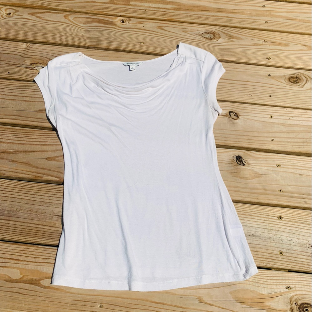 Banana Republic White Tank Top